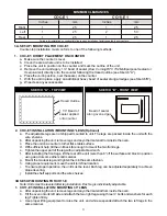 Предварительный просмотр 3 страницы Bakers Pride Cyclone CO11-E1 Installation And Operating Instructions Manual