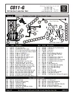 Preview for 4 page of Bakers Pride Cyclone CO11-G Parts List