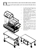 Preview for 8 page of Bakers Pride Dante CBBQ-30S Install And Operation Instructions