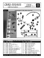 Preview for 4 page of Bakers Pride Dante CBBQ-30S Parts List