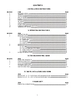 Preview for 3 page of Bakers Pride Dante CH-10 Installation And Operating Instructions Manual