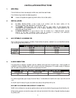 Preview for 4 page of Bakers Pride Dante CH-10 Installation And Operating Instructions Manual