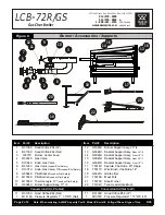 Предварительный просмотр 4 страницы Bakers Pride DANTE LCB-60GS Parts List