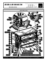 Предварительный просмотр 2 страницы Bakers Pride EB-1-2828 Parts List