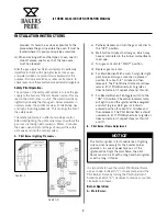 Предварительный просмотр 10 страницы Bakers Pride FC-516 Operation Manual