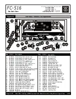 Предварительный просмотр 4 страницы Bakers Pride FC-516 Parts List