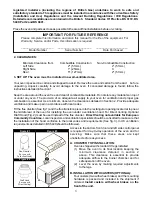 Предварительный просмотр 3 страницы Bakers Pride GP-51 Series Installation And Operating Instructions Manual