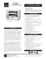 Предварительный просмотр 1 страницы Bakers Pride GP-52 Double Specifications