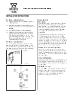 Предварительный просмотр 8 страницы Bakers Pride GP-54 Operation Manual