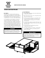 Предварительный просмотр 11 страницы Bakers Pride ICO-1848 Service Manual