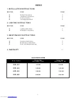 Preview for 3 page of Bakers Pride Open Burner Series Installation And Operating Instructions Manual