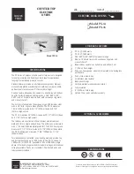 Bakers Pride PX-14 Specifications preview