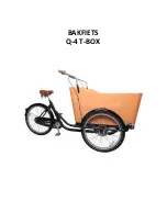 Preview for 1 page of Bakfiets Q-4 T-BOX Manual