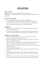 Preview for 2 page of Bal Supply 05144 User Instruction Manual