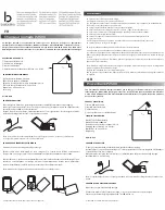 Предварительный просмотр 1 страницы baladeo P2500 Quick Start Manual