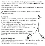 Предварительный просмотр 12 страницы baladeo PLR925 Manual