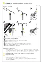 Предварительный просмотр 2 страницы Balance 69760 User Manual & Assembly Instructions