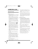 Preview for 4 page of Balance HAIRDRYER KH1803 Operating Instructions Manual