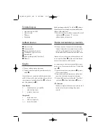 Preview for 9 page of Balance HAIRDRYER KH1803 Operating Instructions Manual