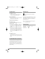 Preview for 10 page of Balance HAIRDRYER KH1803 Operating Instructions Manual