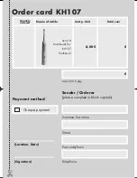 Предварительный просмотр 13 страницы Balance KH 107 Operating Instructions Manual