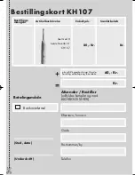 Preview for 51 page of Balance KH 107 Operating Instructions Manual