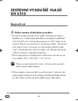 Preview for 48 page of Balance KH 5513 Operating Instructions Manual