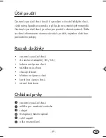 Preview for 51 page of Balance KH 5513 Operating Instructions Manual