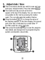 Предварительный просмотр 8 страницы Balance KH 8097 Operating Manual