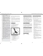 Предварительный просмотр 10 страницы Balance KH111 Operating And Safety Instructions Manual