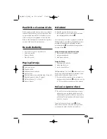 Preview for 29 page of Balance LERVIA KH 1149 Operating Instructions Manual