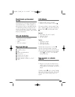 Preview for 35 page of Balance LERVIA KH 1149 Operating Instructions Manual