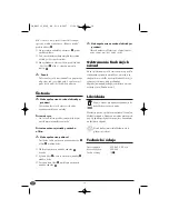 Preview for 36 page of Balance LERVIA KH 1149 Operating Instructions Manual