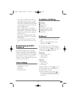 Preview for 47 page of Balance LERVIA KH 1149 Operating Instructions Manual