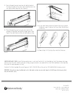 Preview for 4 page of Balanced Body Rialto with Riser Konnector Installing