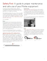 Preview for 7 page of Balanced Body Studio Reformer Manual