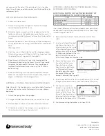 Preview for 4 page of Balanced Body Tower Bracket Retrofit Kit Quick Start Manual