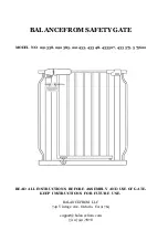 BalanceFrom 291338 Assembly And Installation Instructions Manual предпросмотр