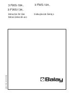 Preview for 1 page of BALAY 3 FWS-104 Series Instructions For Use Manual