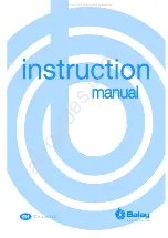 BALAY 3EB920L Instruction Manual preview
