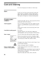 Preview for 24 page of BALAY 3EF920F Instructions For Use Manual