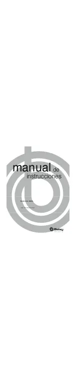 BALAY 3H.504 Series Instruction Manual preview