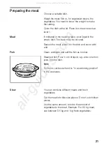 Preview for 21 page of BALAY 3HB469X Instructions For Use Manual