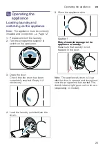 Preview for 25 page of BALAY 3SB590B Installation And Operating Instructions Manual