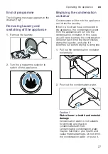 Preview for 27 page of BALAY 3SB590B Installation And Operating Instructions Manual