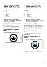 Preview for 31 page of BALAY 3SB590B Installation And Operating Instructions Manual