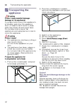 Preview for 42 page of BALAY 3SB590B Installation And Operating Instructions Manual