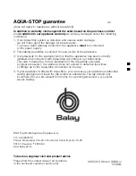 Preview for 24 page of BALAY 3VK730XC - annexe 1 Instruction Manual