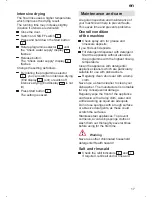 Preview for 17 page of BALAY 3VS300BA Instructions For Use Manual