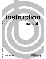 Предварительный просмотр 1 страницы BALAY 3VW300IA Instruction Manual